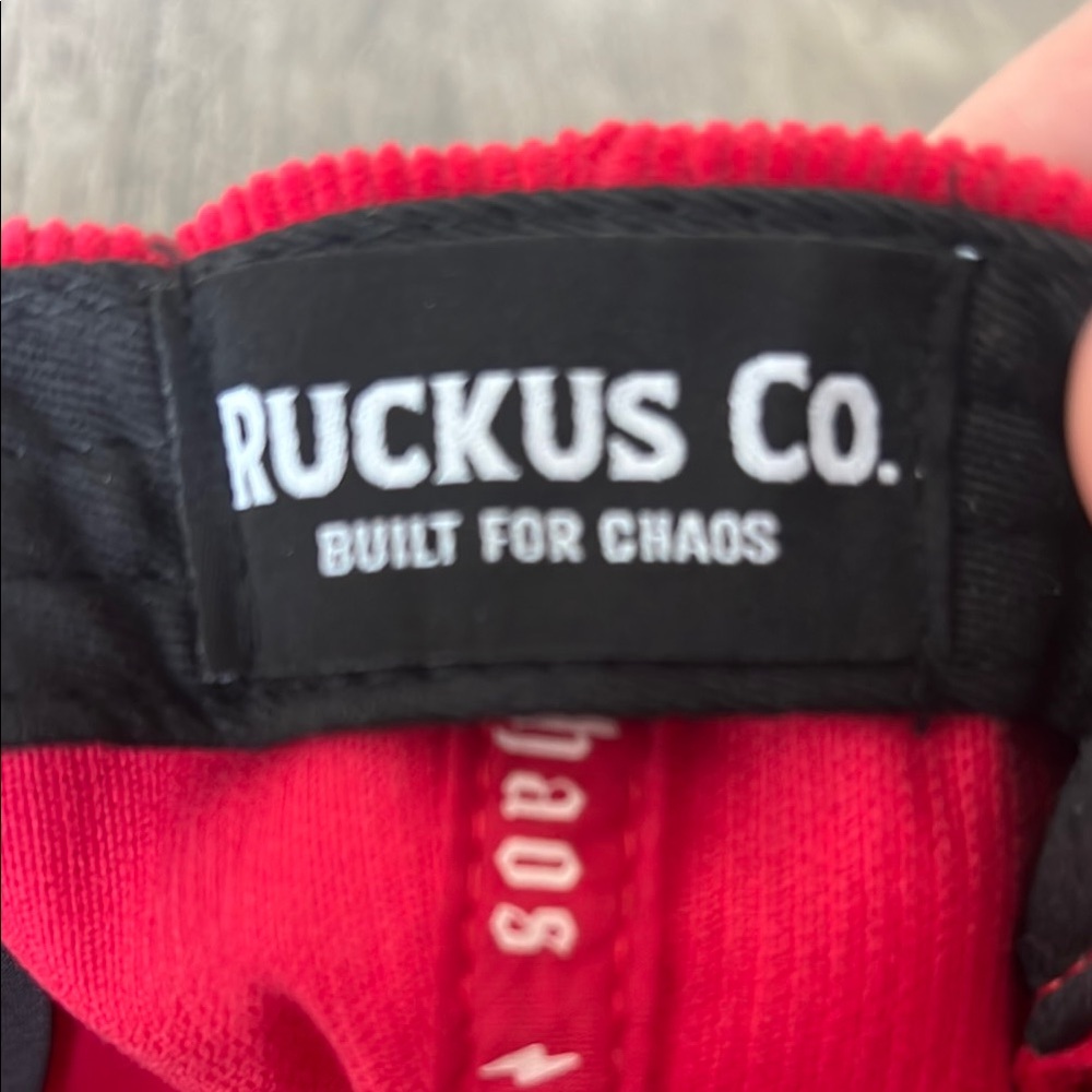 Ruckus snap back hat. - Picture 2 of 3